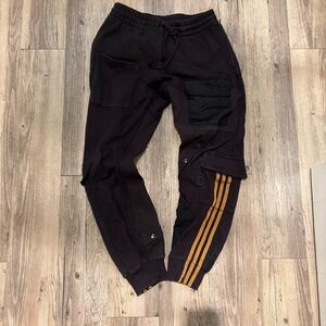 IVY PARK Black and Gold Track Pants